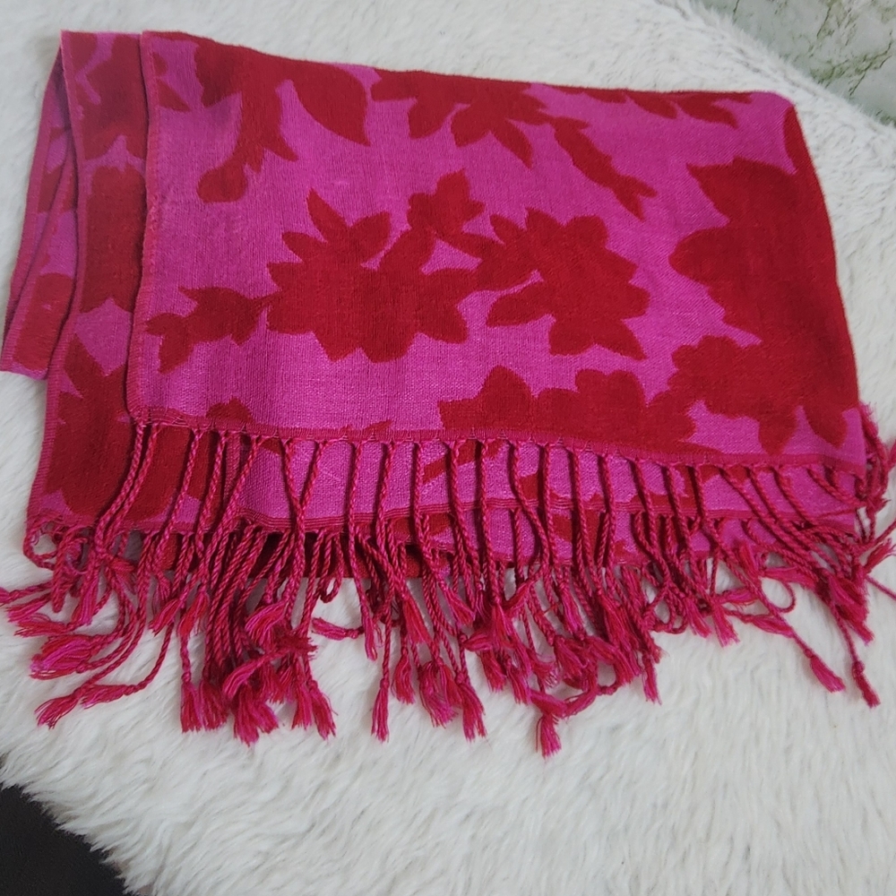 Beautiful Fringed Scarf
